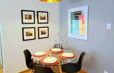 Imagem 10: 01 QUARTO, andar ALTO, totalmente MOBILIADO, vista parcial MAR, para alugar,...