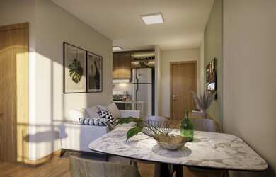 Imagem 1: Lindo Lançamento. Churrasqueira, Imóvel novo, Área de serviçoe45m²...