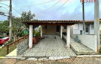 Imagem: A casa em condomínio possui 1 Dormitório, 1 Banheiro, 1 Vaga