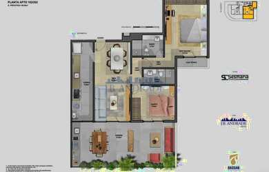 Imagem 5: Recreio dos Bandeirantes Apartamento 3 quartos, sendo 1 suite