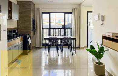 Imagem 7: EDIFICIO PEREQUE. Churrasqueira, Imóvel mobiliado, Ar-condicionadoeImóvel...