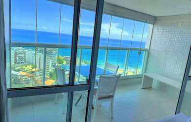 Imagem 7: Aluguel apartamento tipo studio, 47m², VISTA TOTAL MAR, quarto/sala -...