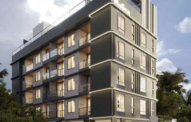 Imagem: O apartamento possui 1 Dormitório, 1 Banheiro, 1 Vaga na garagem