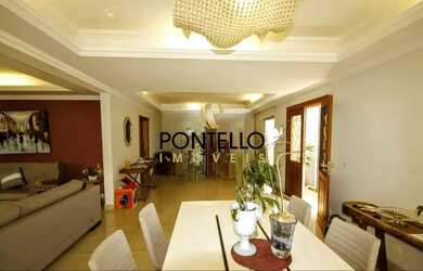 Imagem: A casa possui 4 Dormitórios, 4 Banheiros, 3 Vagas na garagem