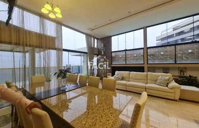 Imagem: O apartamento na cobertura possui 5 Dormitórios, 5 Banheiros