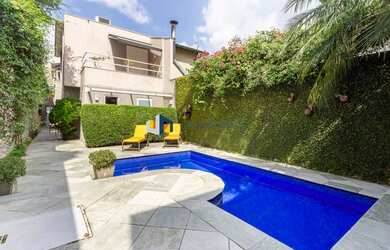 Imagem 4: CASA - JARDIM PAULISTA. Piscina, Área de serviço, Lareirae2 Vagas na...