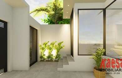 Imagem: A casa em condomínio possui 2 Dormitórios, 2 Banheiros, 2