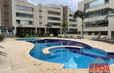 Imagem: O apartamento na cobertura possui 4 Dormitórios, 5 Banheiros