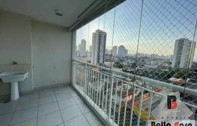 Imagem: O apartamento possui 1 Dormitório, 1 Banheiro, 1 Vaga na garagem