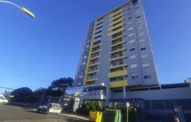 Imagem: O apartamento possui 1 Dormitório, 1 Banheiro, 1 Vaga na garagem