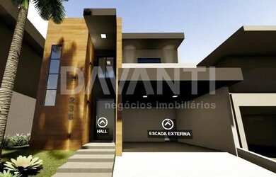 Imagem: A casa em condomínio possui 3 Dormitórios, 5 Banheiros, 2