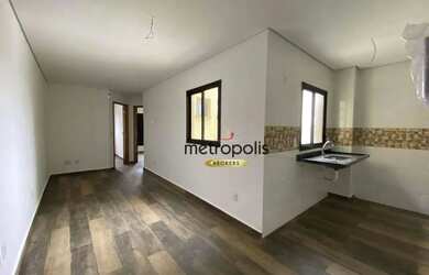 Imagem: O apartamento na cobertura possui 2 Dormitórios, 2 Banheiros