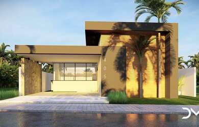 Imagem: A casa em condomínio possui 3 Dormitórios, 4 Banheiros, 2