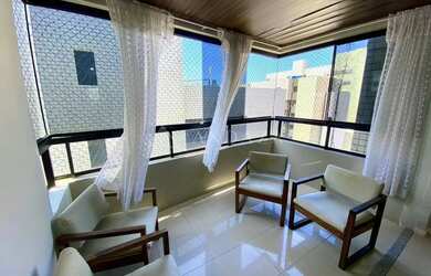 Imagem: O apartamento na cobertura possui 3 Dormitórios, 4 Banheiros