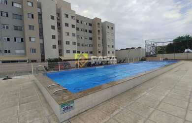 Imagem: O apartamento possui 3 Dormitórios, 1 Banheiro, 1 Vaga na garagem