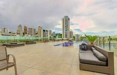 Imagem: O studio possui 1 Dormitório, 2 Banheiros, 1 Vaga na garagem