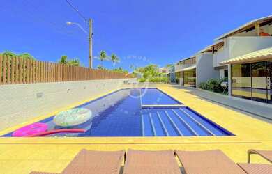 Imagem: A casa em condomínio possui 3 Dormitórios, 3 Banheiros, 1