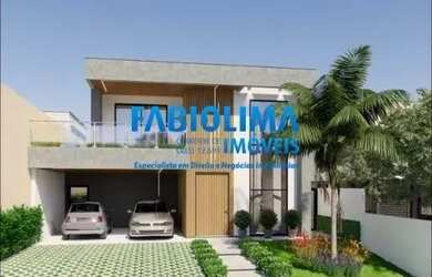 Imagem: A casa em condomínio possui 3 Dormitórios, 4 Banheiros, 4