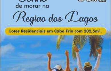 Imagem: O terreno possui 202m² de Área e está localizado em Unamar