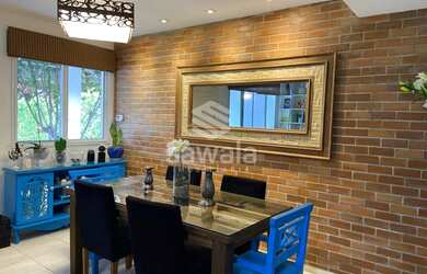 Imagem: A casa em condomínio possui 4 Dormitórios, 5 Banheiros, 2