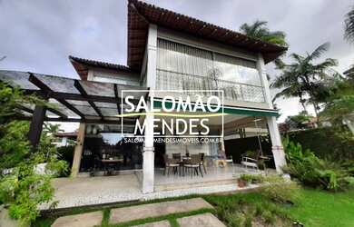 Imagem: A casa em condomínio possui 4 Dormitórios, 3 Banheiros, 5