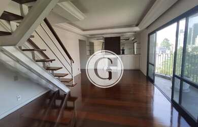 Imagem: O apartamento na cobertura possui 4 Dormitórios, 2 Banheiros