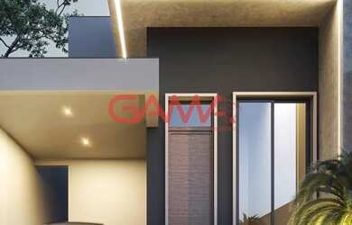 Imagem: A casa possui 3 Dormitórios, 1 Banheiro, 2 Vagas na garagem