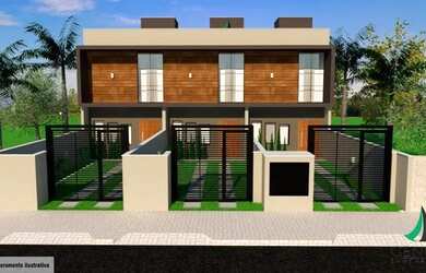 Imagem: A casa possui 2 Dormitórios, 1 Banheiro, 1 Vaga na garagem