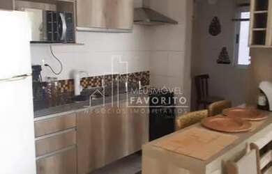 Imagem: O apartamento possui 2 Dormitórios, 1 Banheiro, 1 Vaga na garagem