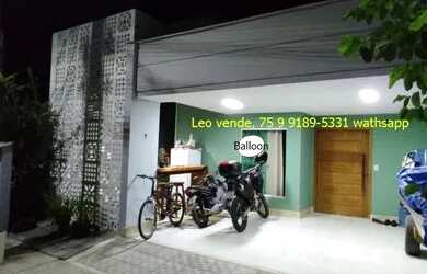 Imagem: A casa em condomínio possui 4 Dormitórios, 2 Banheiros, 2