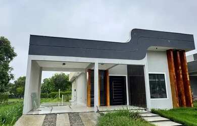 Imagem: A casa em condomínio possui 3 Dormitórios, 3 Banheiros, 1