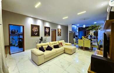 Imagem: A casa em condomínio à venda possui 3 Dormitórios, 5 Banheiros