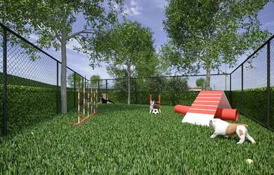 Imagem 3: Lote a venda London Park. Churrasqueirae308m² de Área