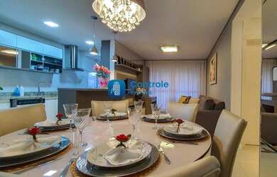 Imagem: O apartamento possui 3 Dormitórios, 3 Banheiros, 2 Vagas na