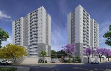 Imagem: O apartamento possui 2 Dormitórios, 2 Banheiros, 1 Vaga na