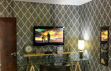 Imagem: A casa possui 2 Dormitórios, 3 Banheiros, 2 Vagas na garagem