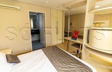 Imagem 6: Flat totalmente mobiliado na Bela Vista próx a Av 9 de Julho e Hospital Sírio-Libanês. Sem