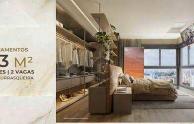 Imagem: O apartamento possui 3 Dormitórios, 4 Banheiros, 123m² de