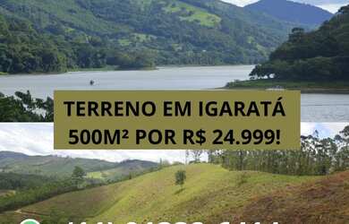Imagem: O terreno possui 500m² de Área e está localizado em Bragança