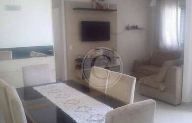 Imagem: O apartamento possui 2 Dormitórios, 1 Banheiro, 1 Vaga na garagem