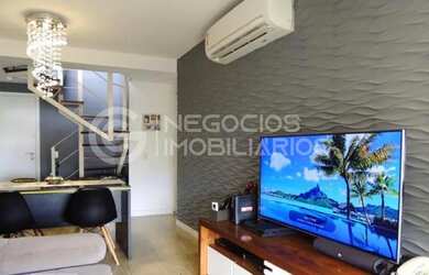 Imagem: O apartamento na cobertura possui 3 Dormitórios, 3 Banheiros