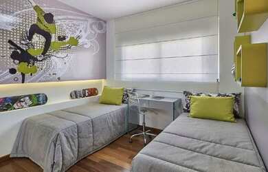 Imagem: O apartamento possui 4 Dormitórios, 4 Banheiros, 4 Vagas na