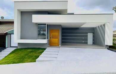 Imagem: A casa em condomínio possui 3 Dormitórios, 3 Banheiros, 4