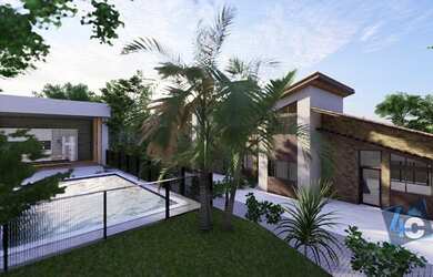 Imagem 6: Casa com 4/4 em construção no Alto Taperapuã - Porto Seguro