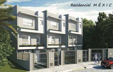 Imagem: A casa possui 3 Dormitórios, 3 Banheiros, 2 Vagas na garagem