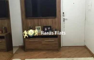 Imagem: O studio possui 1 Dormitório, 1 Banheiro, 1 Vaga na garagem