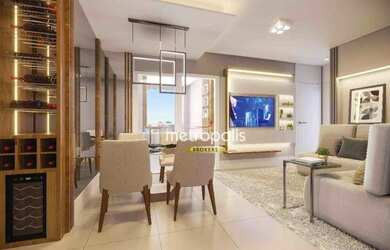 Imagem: O apartamento possui 2 Dormitórios, 1 Banheiro, 2 Vagas na