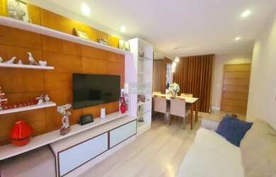 Imagem: O apartamento na cobertura possui 3 Dormitórios, 4 Banheiros