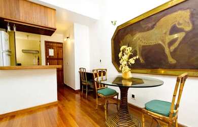 Imagem: O apartamento possui 2 Dormitórios, 1 Banheiro, 55m² de Área