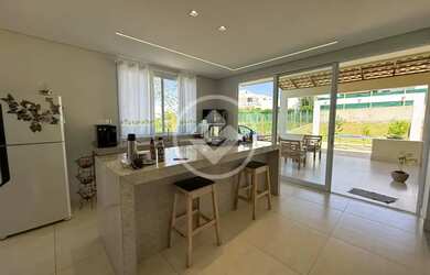 Imagem 2: Linda casa linear, 4 quartos, sala ampla, no imponente condomínio Gran...